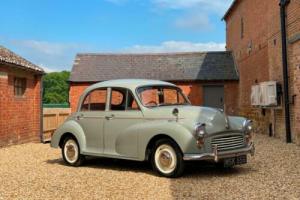 1958 Morris Minor 1000. Last Owner 11 Years & Restored During This Time.
