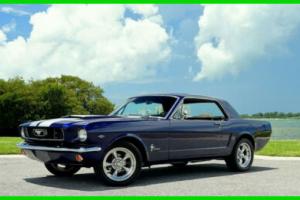 1966 Ford Mustang Air Conditioning, Holley Sniper fuel injection Photo
