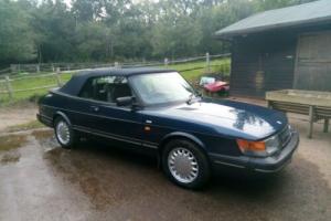 saab 900 convertible classic. Owned since 1993. Photo