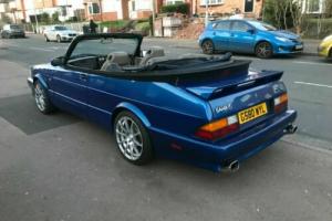 Saab 900 classic convertible with a genuine 900 Carlsson body kit Photo