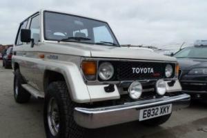 1988 E TOYOTA LAND CRUISER 2.4 2.4D 3D 96 BHP THE ONLY ONE ONLINE RARE Photo