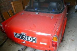 Triumph TR4A 1966 WITH TR250 SPEC ENGINE UNUSED FOR TEN YEARS