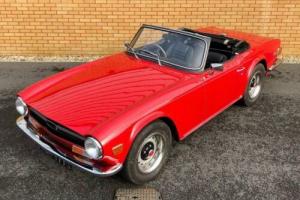 1970 TRIUMPH TR6 2.5L // OVERDRIVE // CLASSIC CONVERTIBLE // PX swap