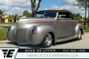 1939 Ford Deluxe Convertible Restomod