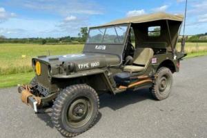 A post war Hotchkiss Jeep recreated to Willys MB wartime specification Photo