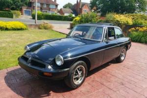 BLACK 1978 MGB GT SPORTS 2 DOOR MANUAL SHIFT WITH OVERDRIVE & SUN ROOF Photo