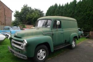 1955 International Harvester Panel Van Fitted On A Suburban 4x4 Chassis Photo