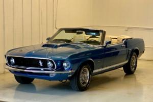 1969 Ford Mustang GT 351ci V8 4 Speed Numbers Matching Documented Photo