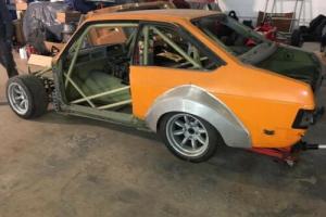 Escort mk2 rs2000 race car space frame cosworth track car hill climb rallying