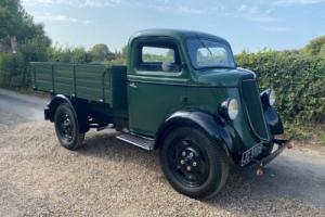 1937 Fordson classic drop side truck very rare van - original transferable reg !