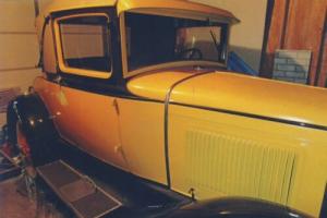1930 Ford Model A Rumble Seat Photo