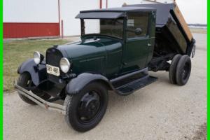 1929 Ford Model A Dump Truck