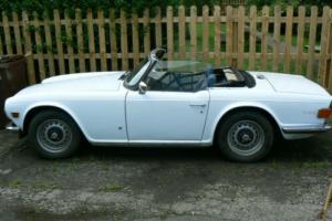 Triumph TR6 PI with overdrive1973 UK model