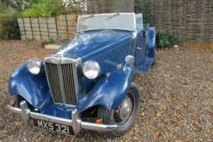 MG TD 1952 LHD rust and rot free