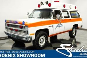 1981 Chevrolet Suburban 4x4 Ambulance Photo