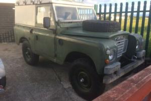 land rover series 3. 2.5 diesel. galvanised chassis. tax mot exempt Photo