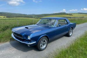 1965 Ford Mustang A Code 289 V8 Custom Blue 4 speed discs thumping cam