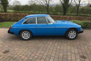 1978 MGB GT in pageant blue