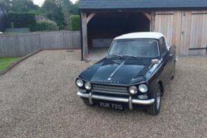 Triumph vitesse 2 L litre 6 cylinder convertible with overdrive 1969 Photo