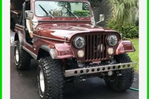 1976 Jeep CJ 7  $25K in Custom Work 14,500 Original Miles Photo