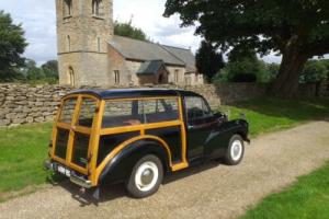 Beautiful Old Romantic Morris Minor Traveller