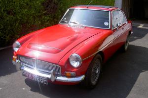  1968 MG C GT TARTAN RED COUPE  Photo