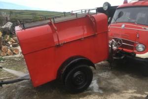 Mercedes L319 fire engine and trailer Photo