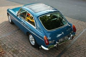1973 MGB GT - Teal Blue, Restored, Overdrive, Massive History - MG BGT MGBGT