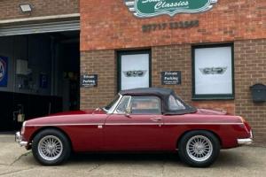 1973 MGB Roadster, Damask Red, wires and overdrive Photo