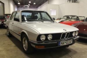 1984 BMW 5-Series Sedan