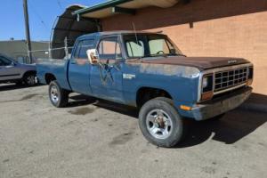 1981 Dodge Other Pickups W250 Crew Cab Short Bed 1 Ton Photo
