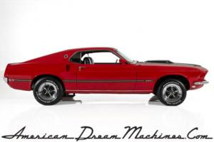 1969 Ford Mustang Mach 1 Red/Black 351  4-Speed Photo
