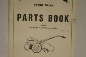 1960's Frazer Farm Parts Book Rototiller Models B1-6 B1-6RS B1-7 B1-7RS B1-7A Photo