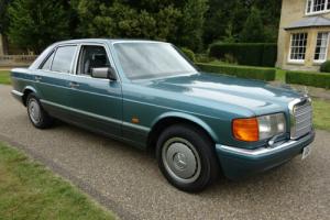 1989 MERCEDES W126 300 SE AUTO. 92000 MILES WITH HISTORY, STUNNING CAR.