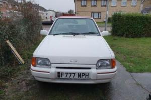 Ford Escort xr3i convertible 61500 milles F/S/H
