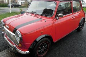 Classic Mini: Flame Red with rare John Cooper Garages twin-carb upgrade from new Photo