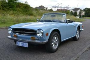 Triumph TR6 with 5 Speed Gearbox