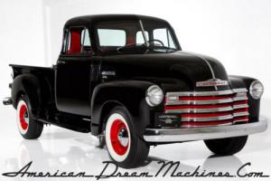1951 Chevrolet Pickup 5-Window 3100 Black/Red Photo