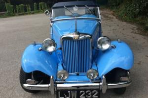 MG TD 1953 1200cc supercharged