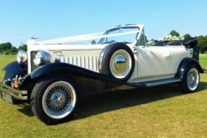 BEAUFORD OPEN TOP TOURER. FORD 2.8 V6 AUTOMATIC. ONLY 23,000 MILES, WEDDING CAR. Photo