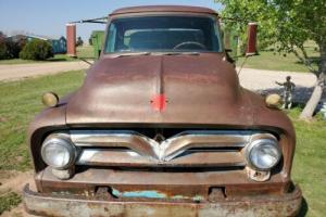 Ford F600 Truck 1955 American Truck Dually Hotrod Transporter V8 Barn Find