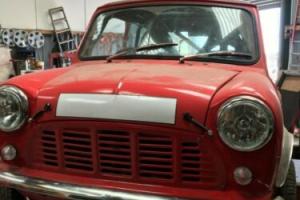 Classic mini 1275 unfinished project rally