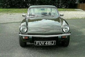 Triumph spitfire 1971 1300cc 54k hard and soft tops new wheels ,tyres, History.