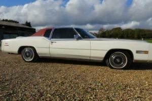 1977 Cadillac Eldorado COUPE , T TOP AUTOMATIC RARE EXAMPLE . PX TO CLEAR  Coupe
