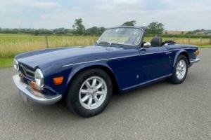 1972 Triumph TR6 finished in blue Photo