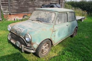 Barn Find Cooper-ised 1966 Austin Mini unused 25 years 1 owner 30 years restore