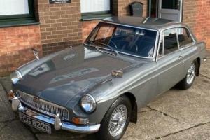 1966 MGB GT, Grampian Grey, wire wheels, overdrive Photo