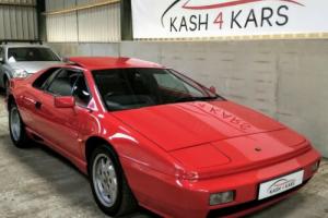 STUNNING 1988 CALYPSO RED LOTUS ESPRIT 2.2 HC X180 WITH A HUGE SERVICE HISTORY