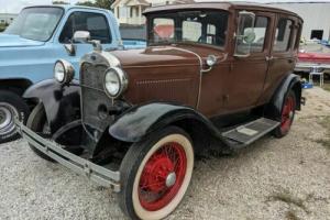 1930 Ford Model A 4-Door Deluxe Sedan