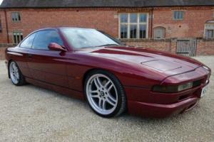 BMW 850 Ci AUTO V12 1993 RARE CAR - 82K MILES FROM NEW SERVICED & MOT'D MAY 2021 Photo